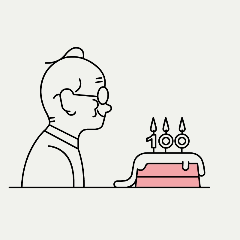 100 Jahre alt zu werden