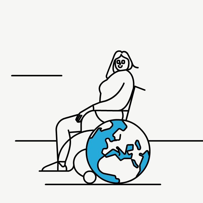 Mit dem Rollstuhl um die Welt zu reisen