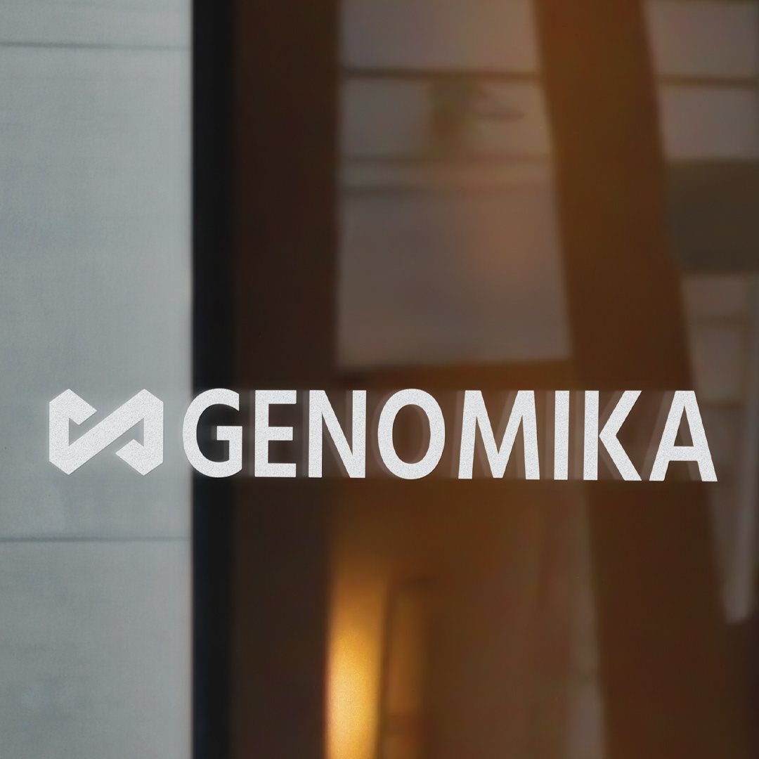 Logo redesign for science company Genomika, 2020