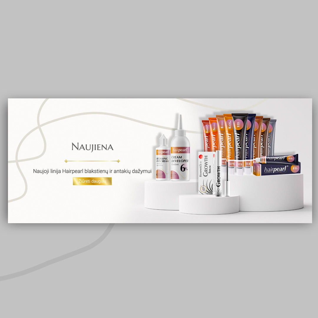 Banner for Beauty brand, 2023