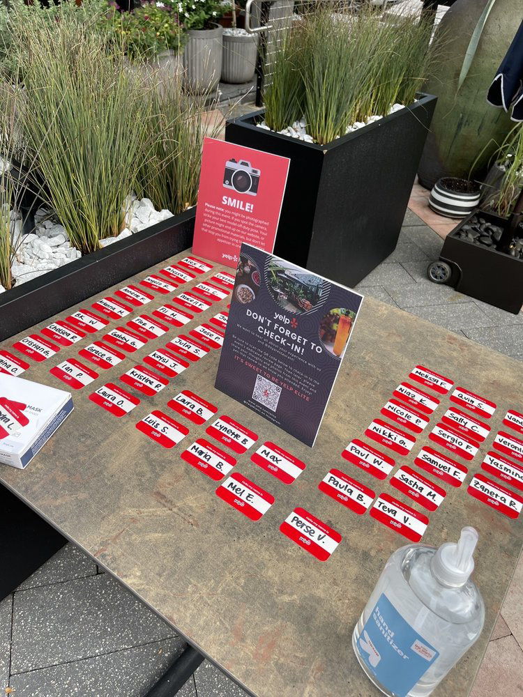 Check In reminder signage I designed for CMs to display at events. Template was shared among CMs across the U.S.