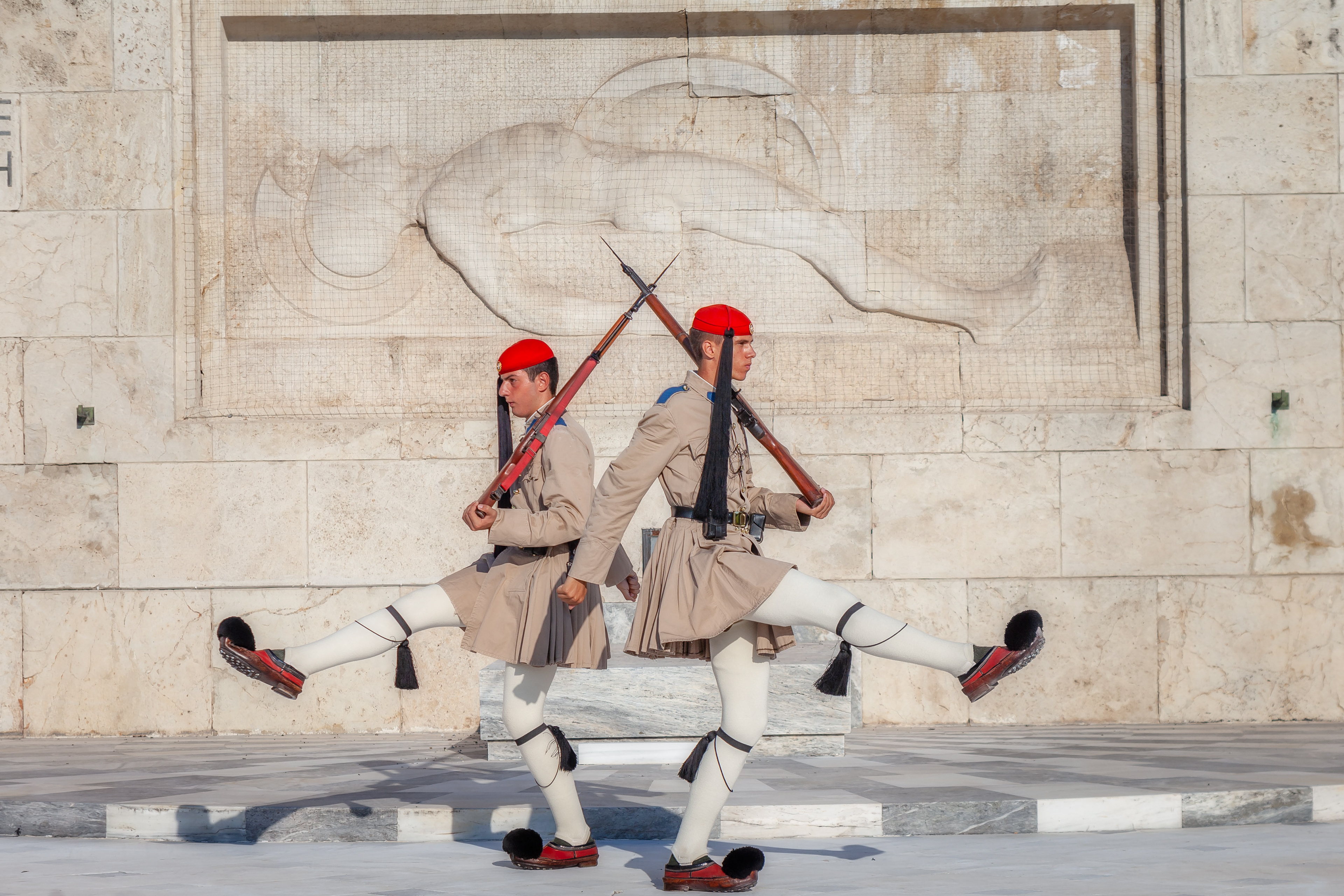 Changing of the guard, Athens.