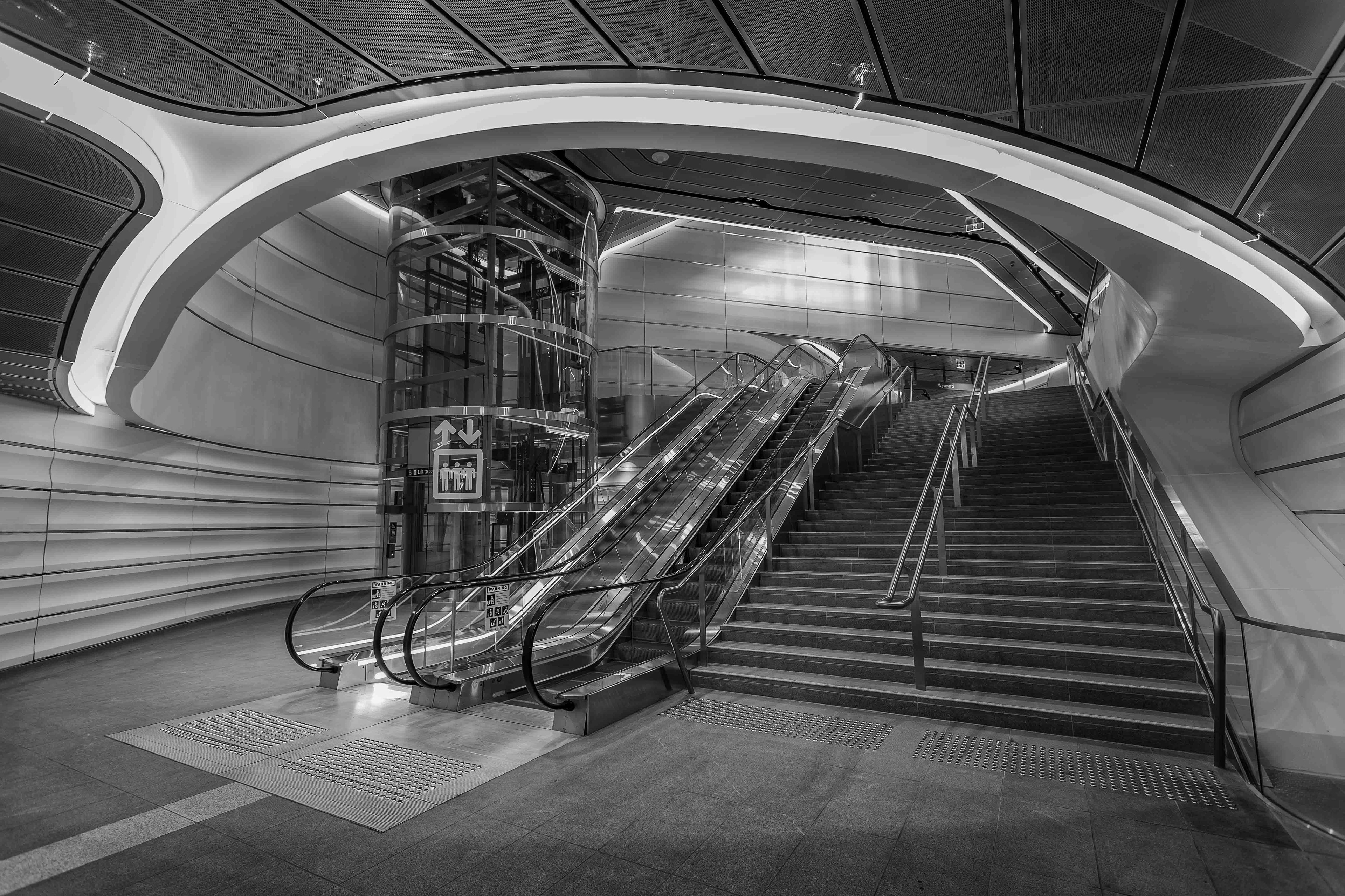 Barangaroo Station.