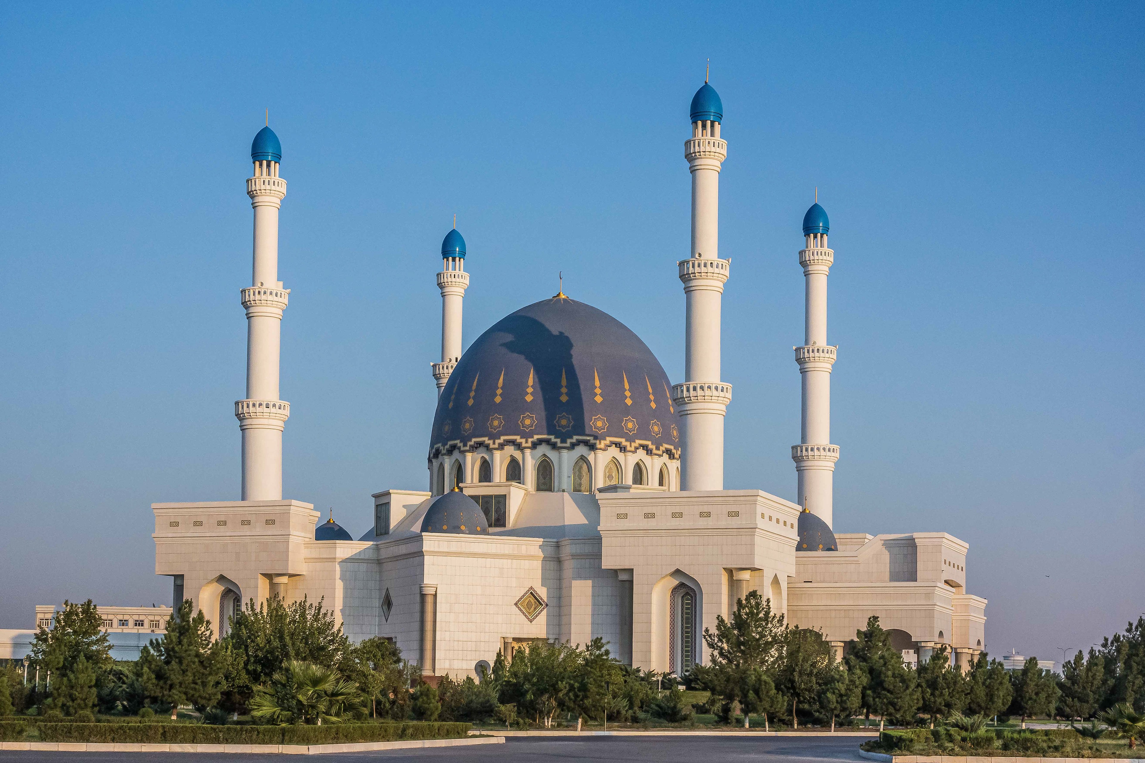The Gurbanguly Hajji Mosque.