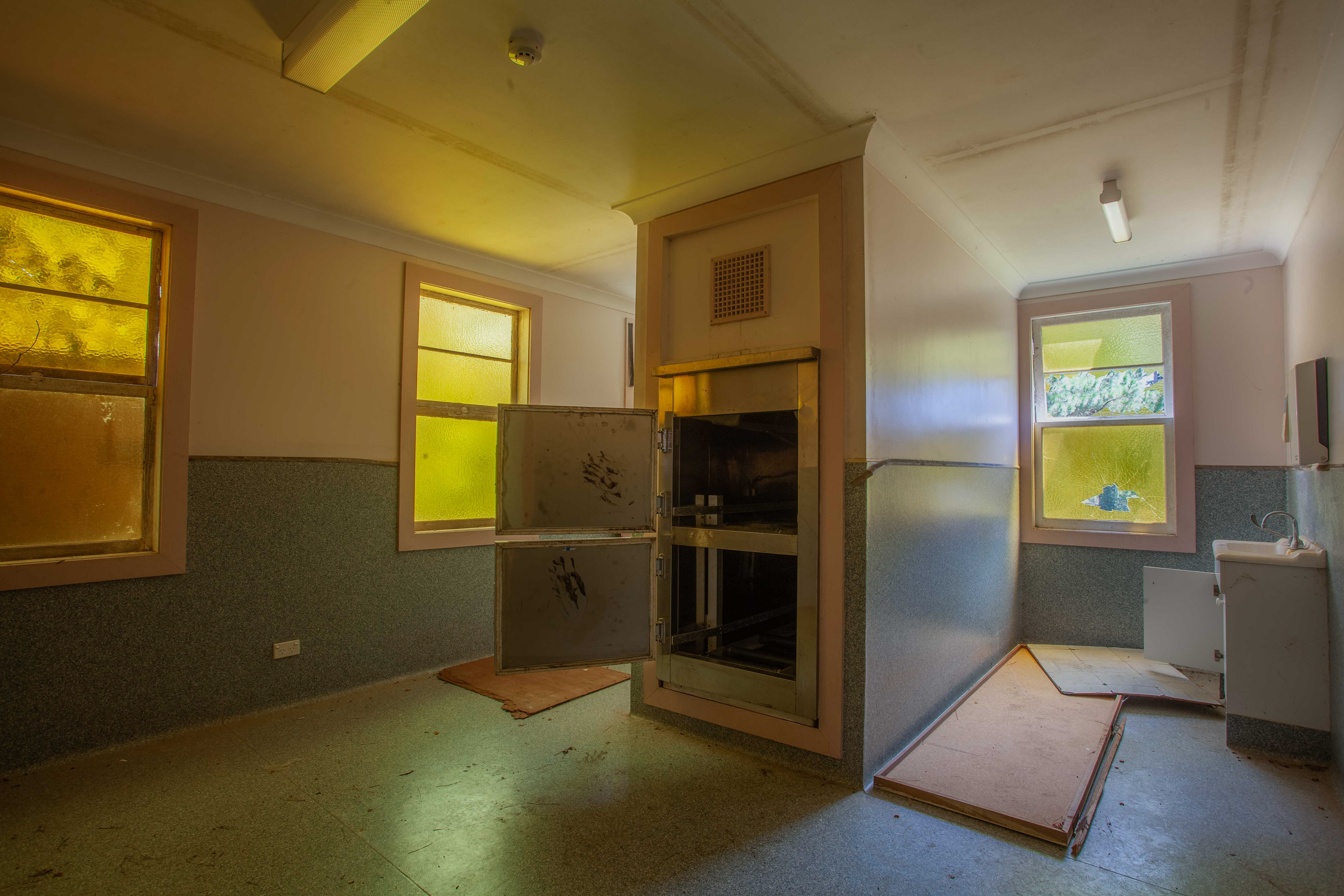 The Morgue. Queen Victoria Hospital, Wentworth Falls.