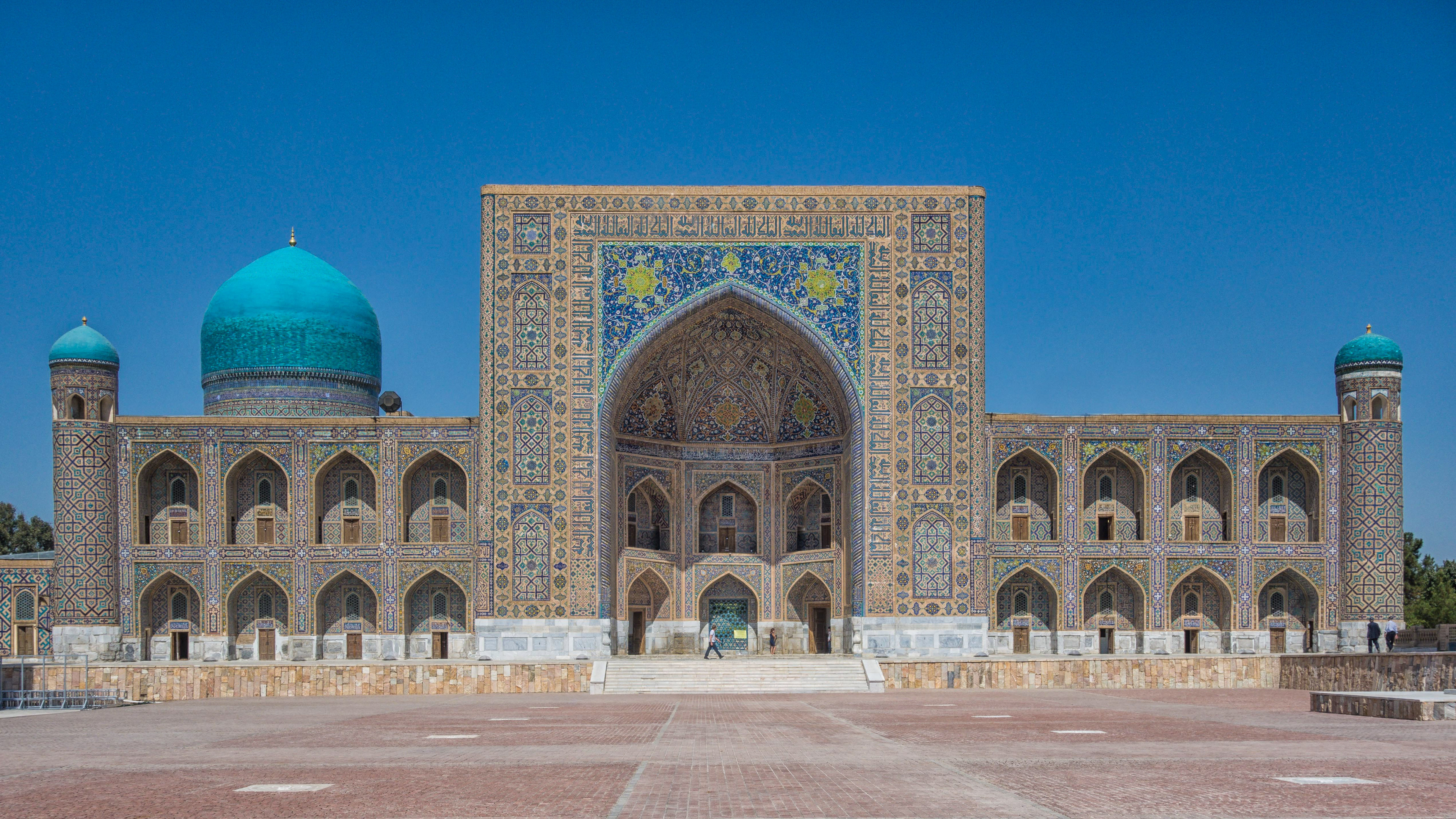 Registan Square Samarkand Uzbekistan.