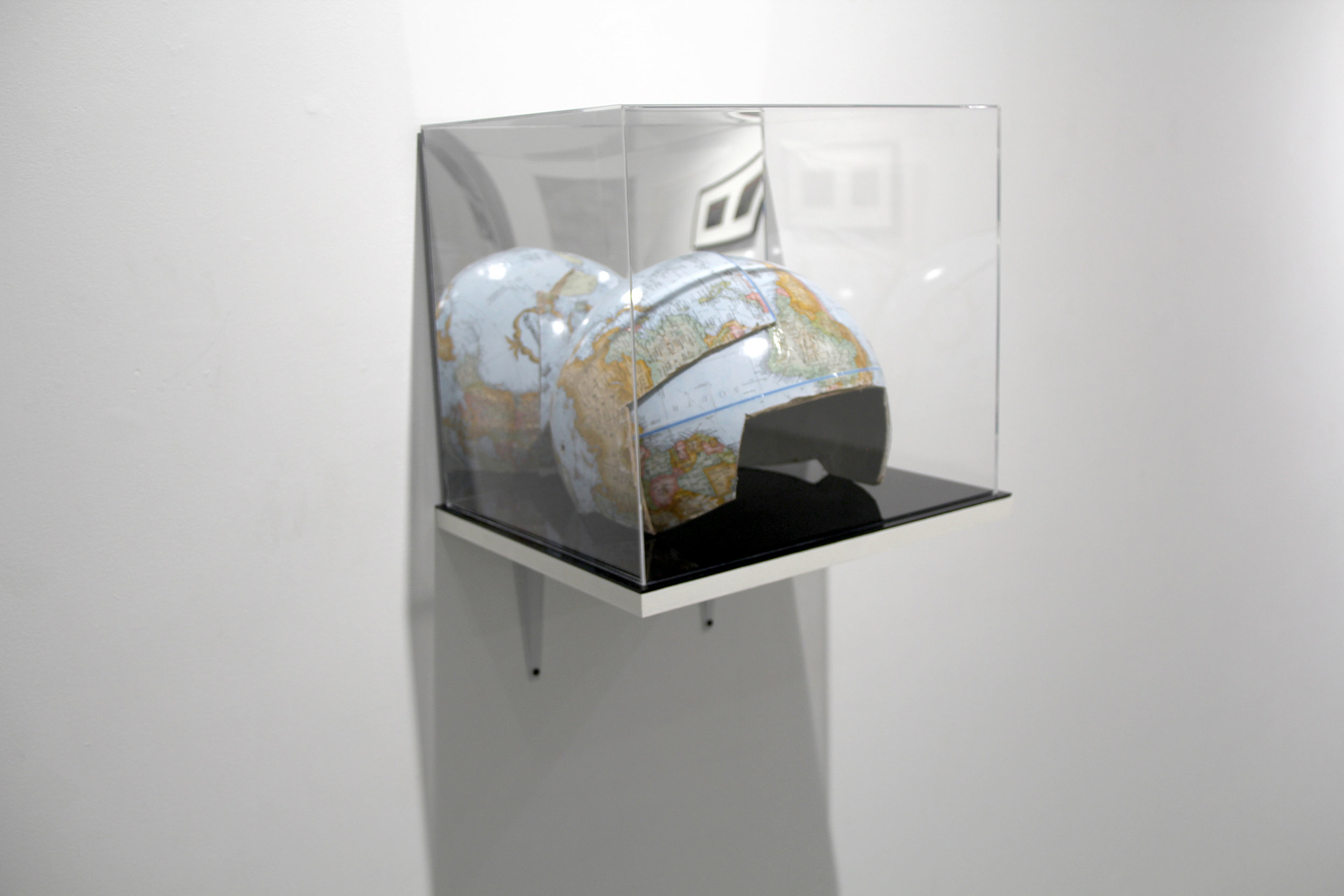View of The Map and the Territory exhibition, NARS Foundation, New York, 2018