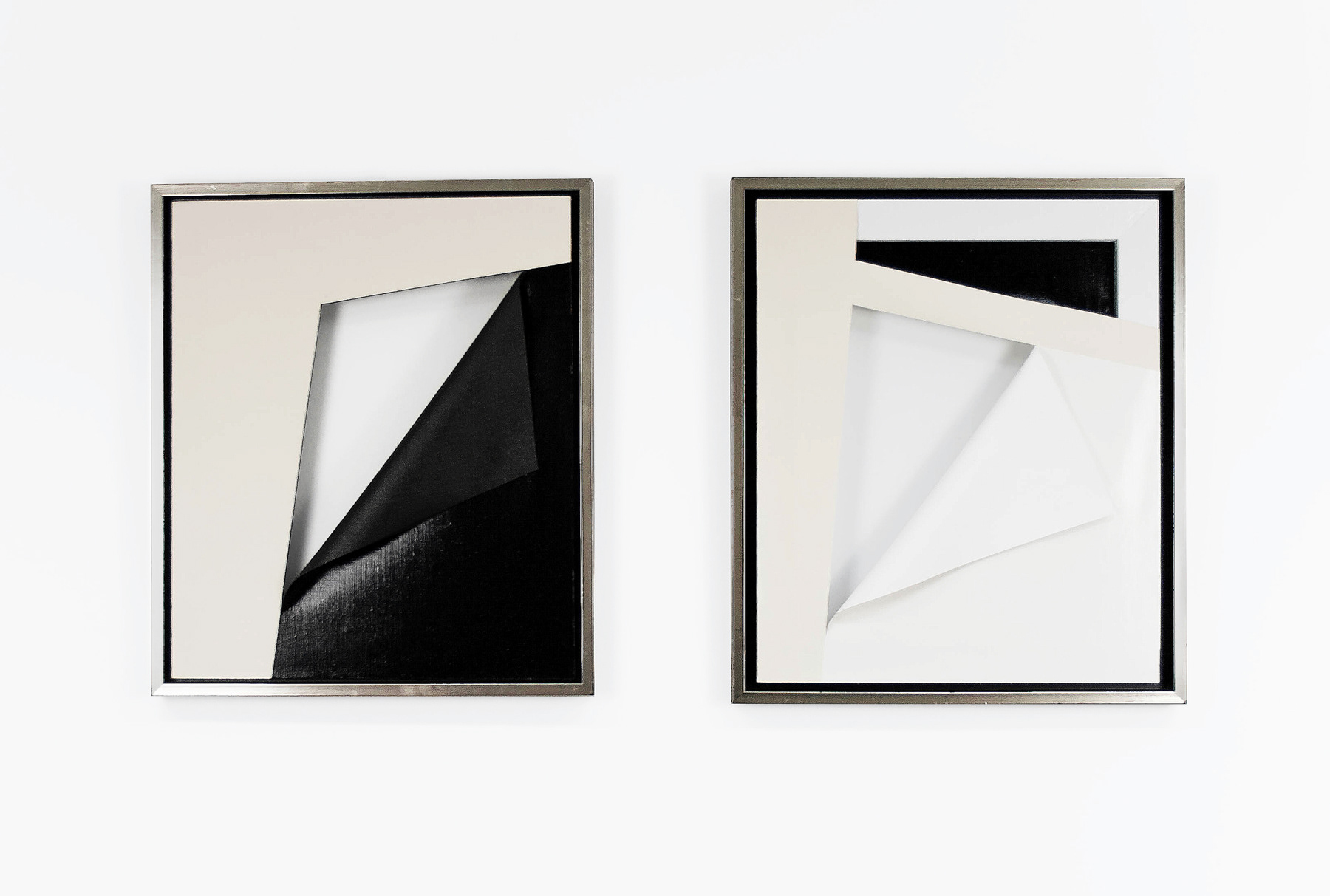 View of The Open Work solo exhibition, Dubner Moderne, Lausanne, Switzerland, 2015