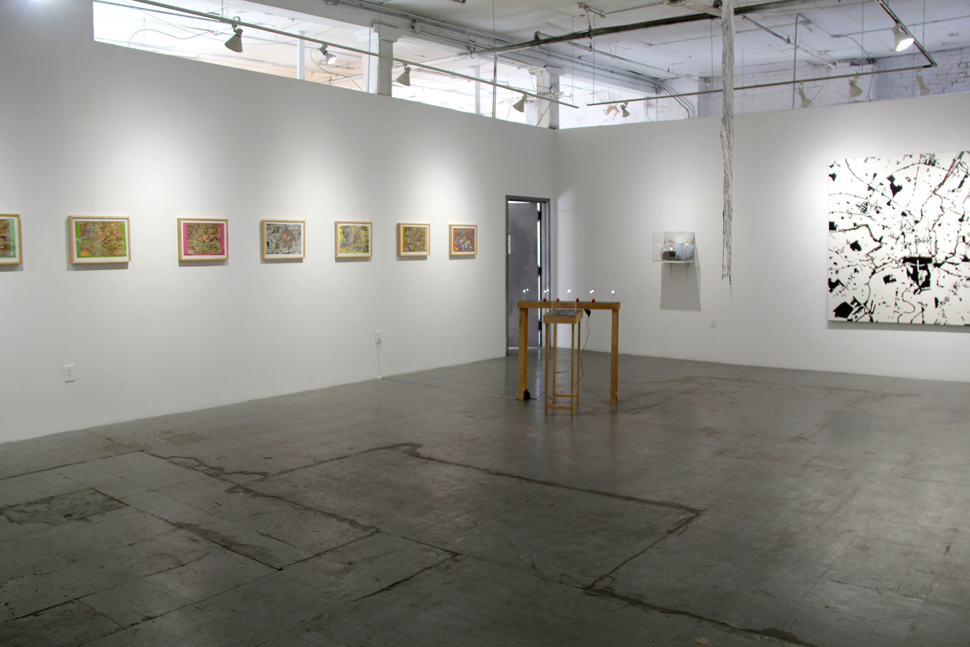 View of The Map and the Territory exhibition, NARS Foundation, New York, 2018