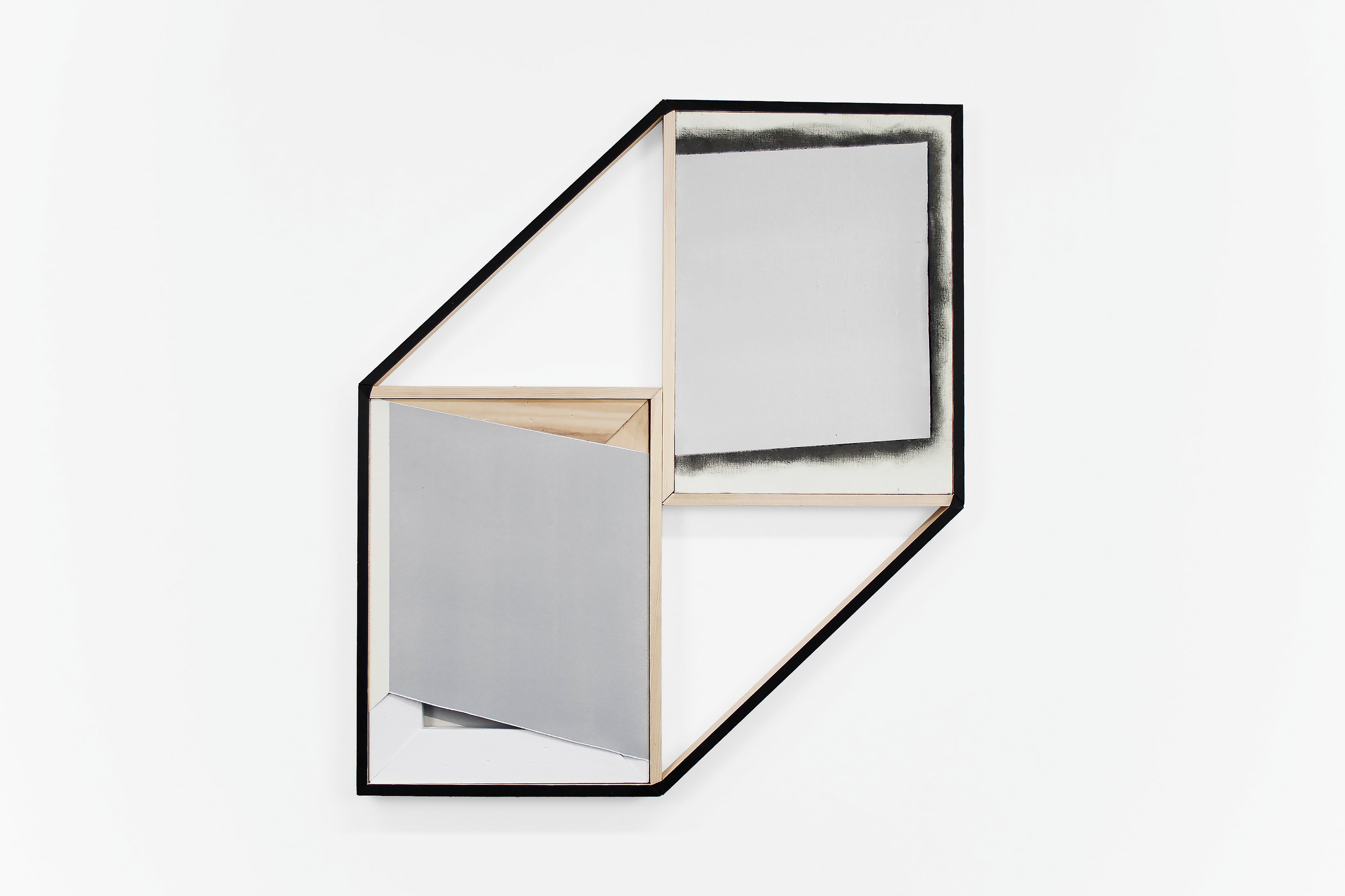 View of The Open Work solo exhibition, Dubner Moderne, Lausanne, Switzerland, 2015