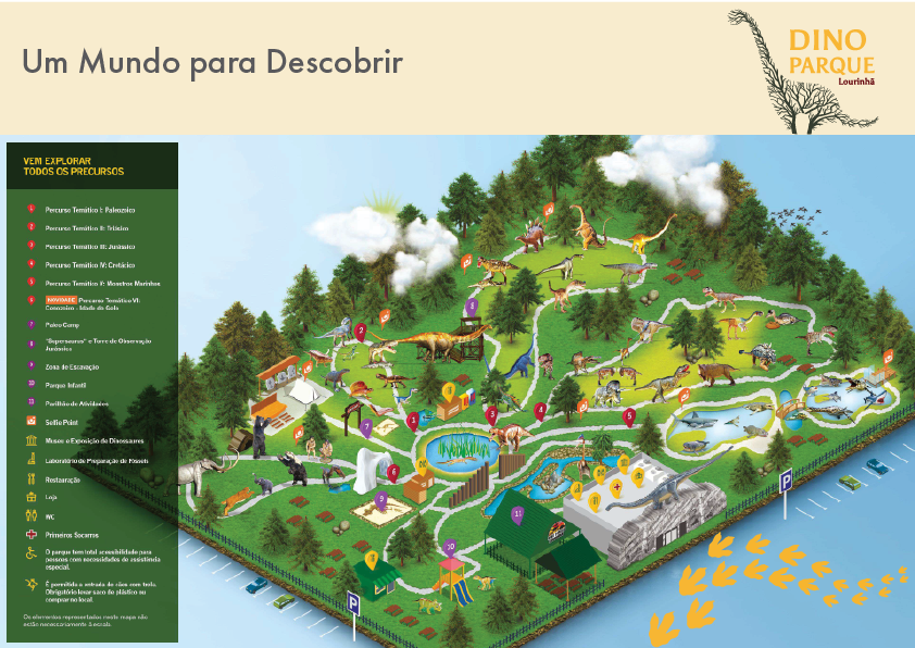 Logo applied to the park map