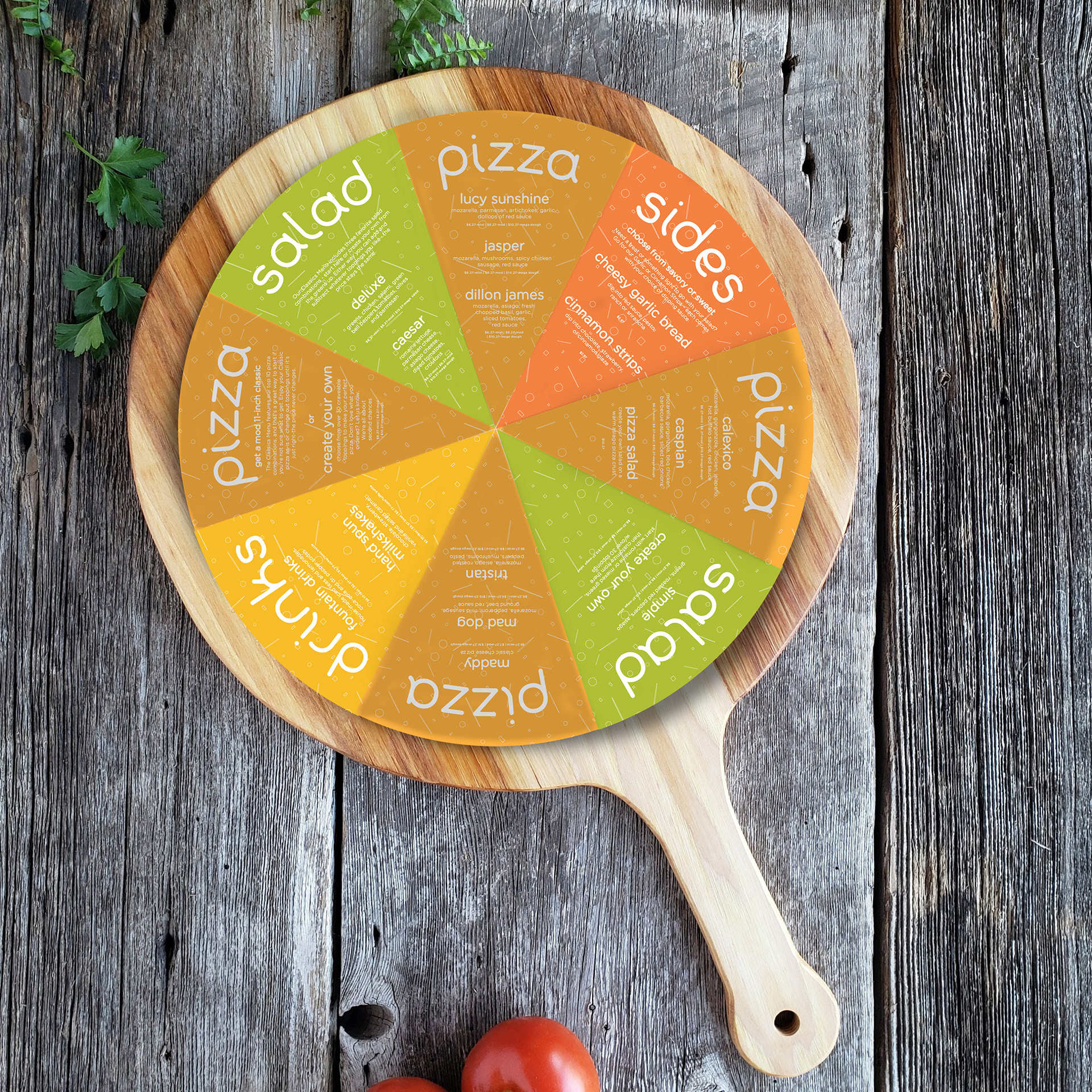 Menu (Backside)