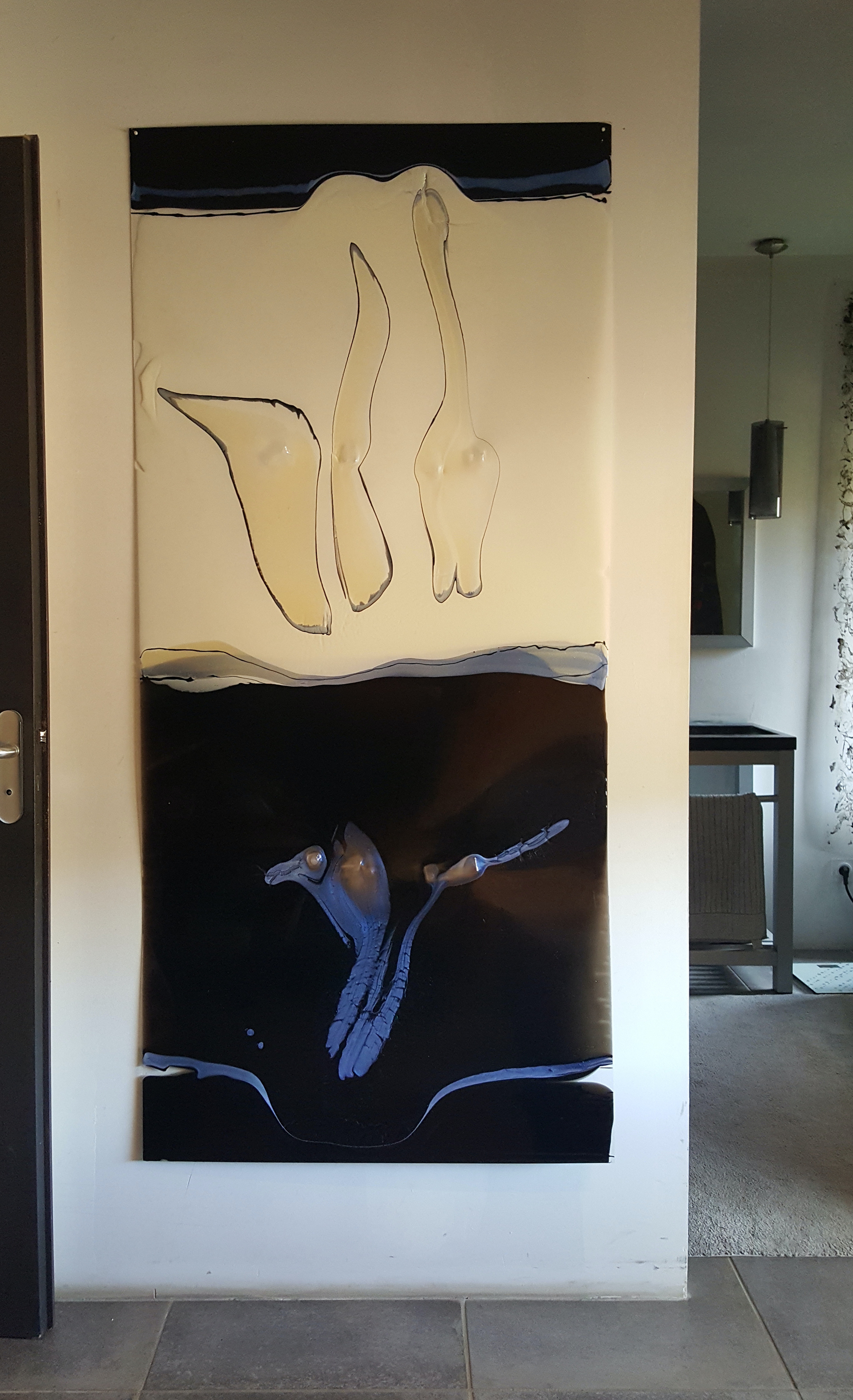 2004 - 180x80cm - Polymer on polycarbonate