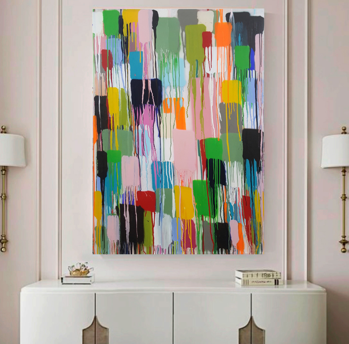 P 210817 - 146x97cm/57,4’x38,1’ - Technique mixte