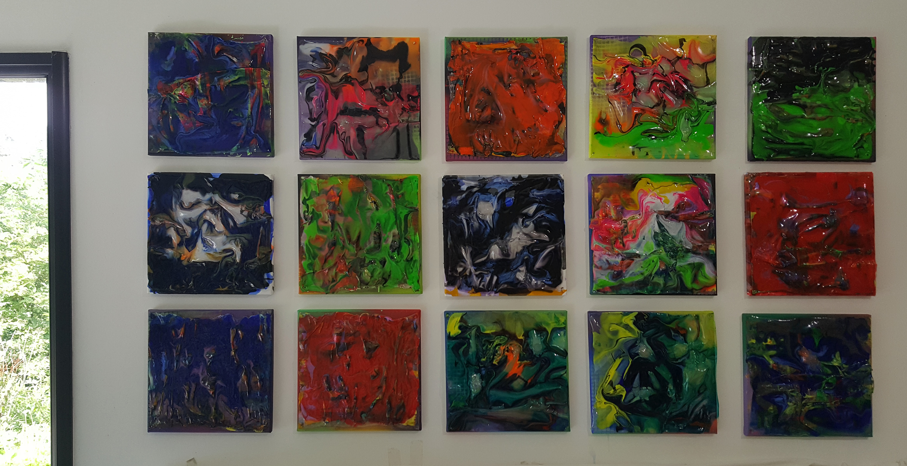Série de 30x30cm - été 2023