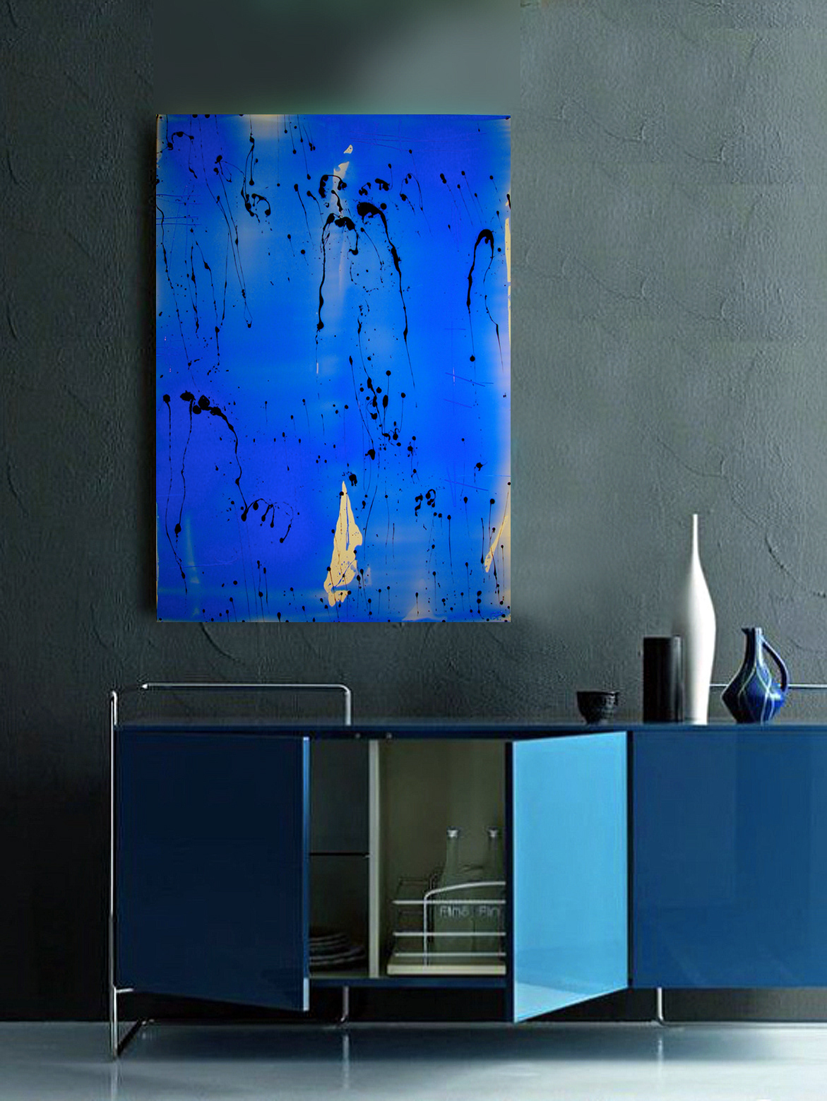 2018 -- 116x81cm / 45,6"x31,8" - Polymer on polycarbonate on canvas