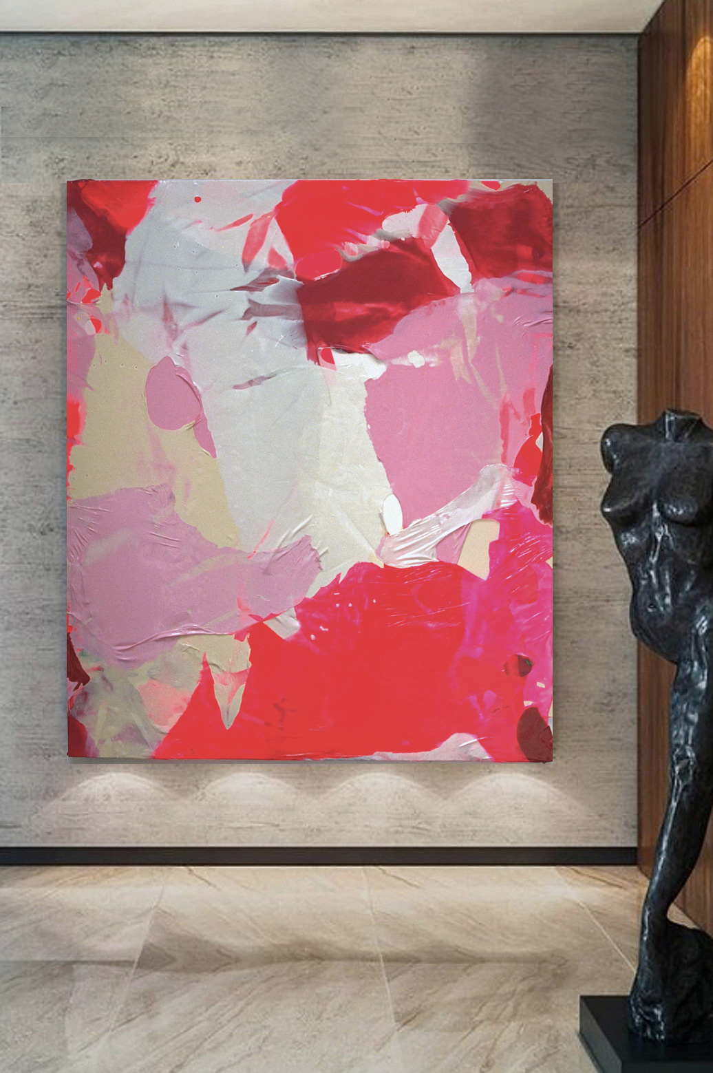 1995 - 220x195cm/86,6’x76,7' - Polymer on canvas