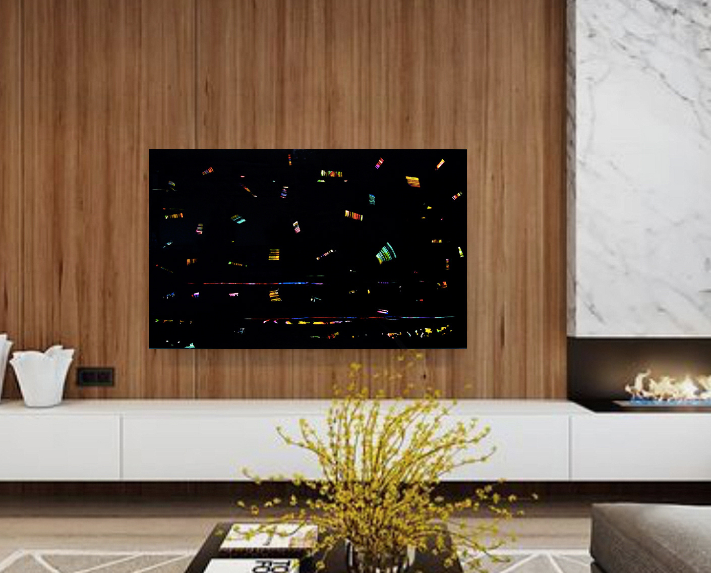 2018 - 73x116cm / 28,7"x45,6" - Polymer on polycarbonate on canvas