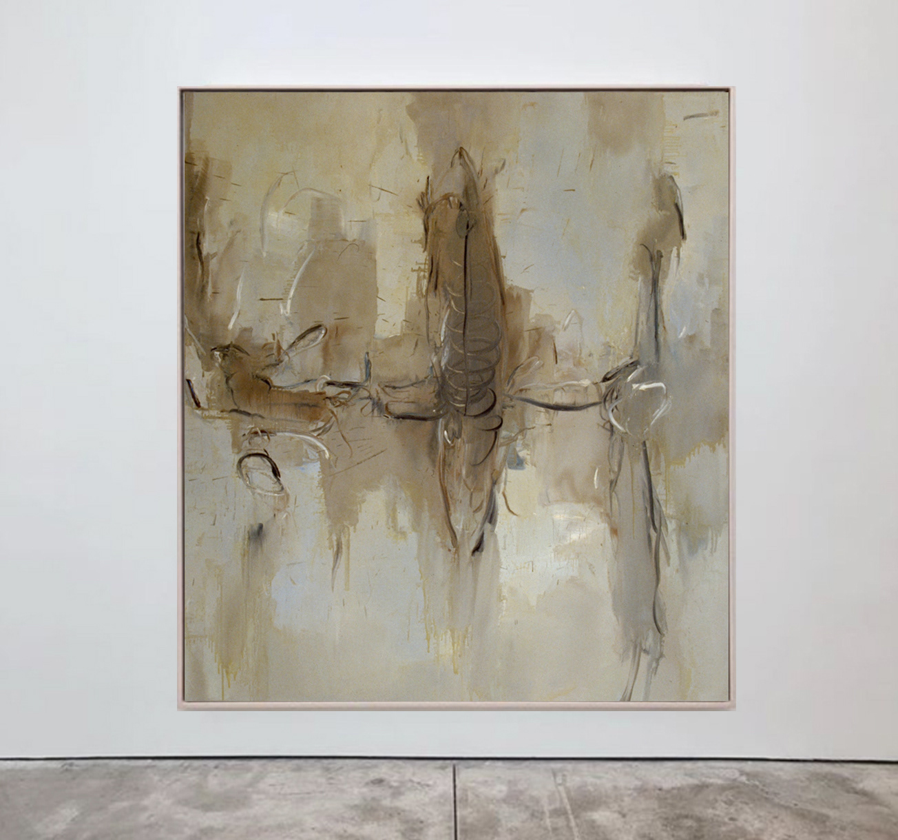 1989 - huile/toile 220 x 200cm/86,6’x78,7’