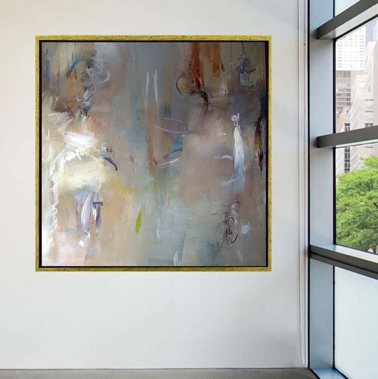 1988 - Huile/toile - 150x150cm/59'x59’