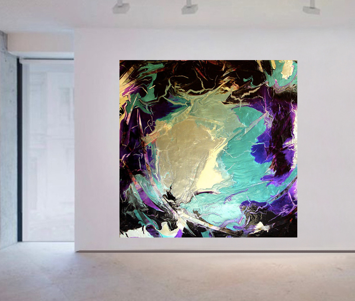 1994 - 200x200cm/78,7'x78,7' - Polymer on canvas
