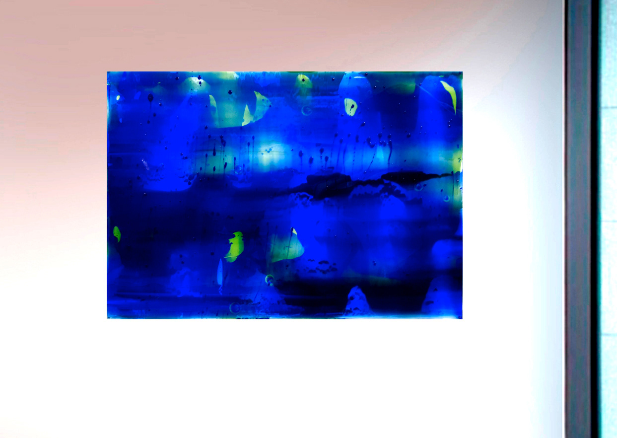 2018 - 80x116cm - Polymer on polycarbonate on canvas