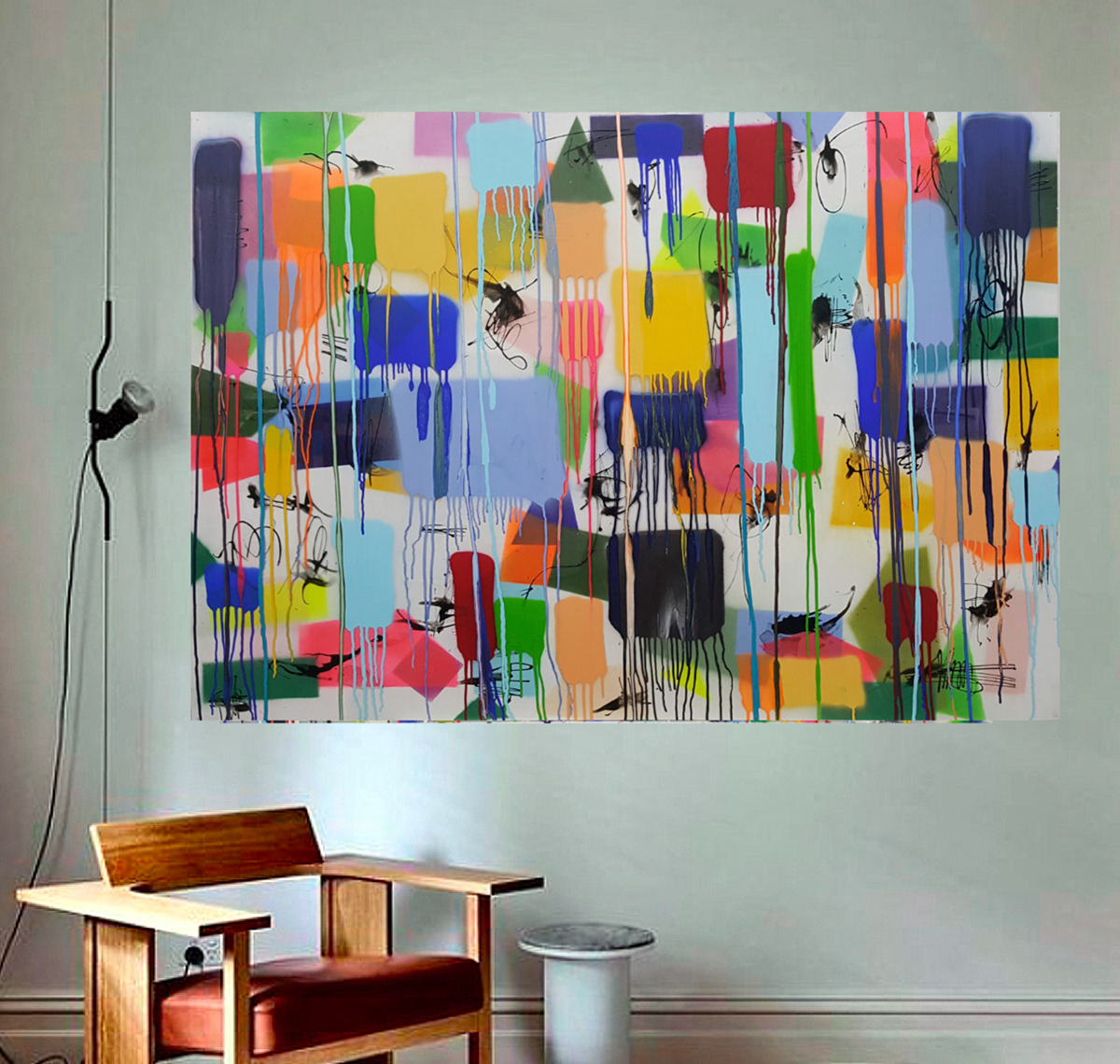 P 210928 - 114x162cm/44,8’x63,7’ - Technique mixte