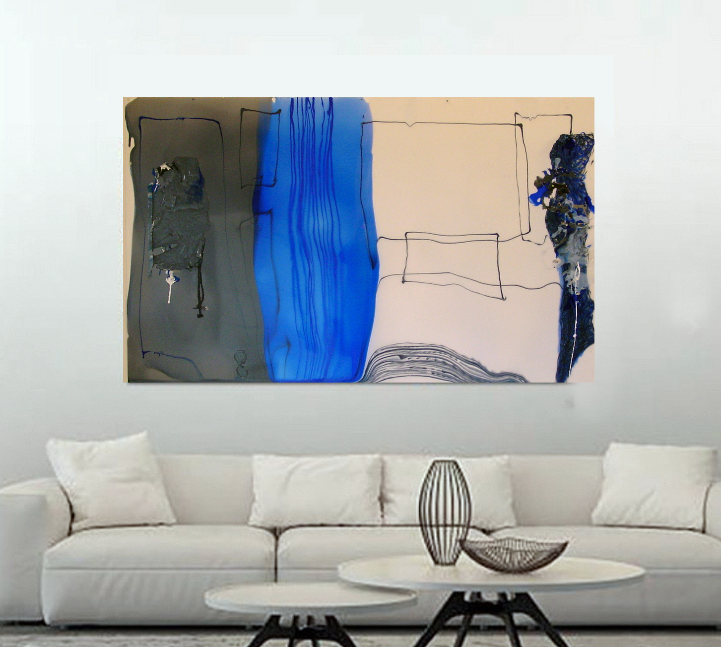 2003 - 125x205cm/49,2’x80,7’ - Polymer on polycarbonate