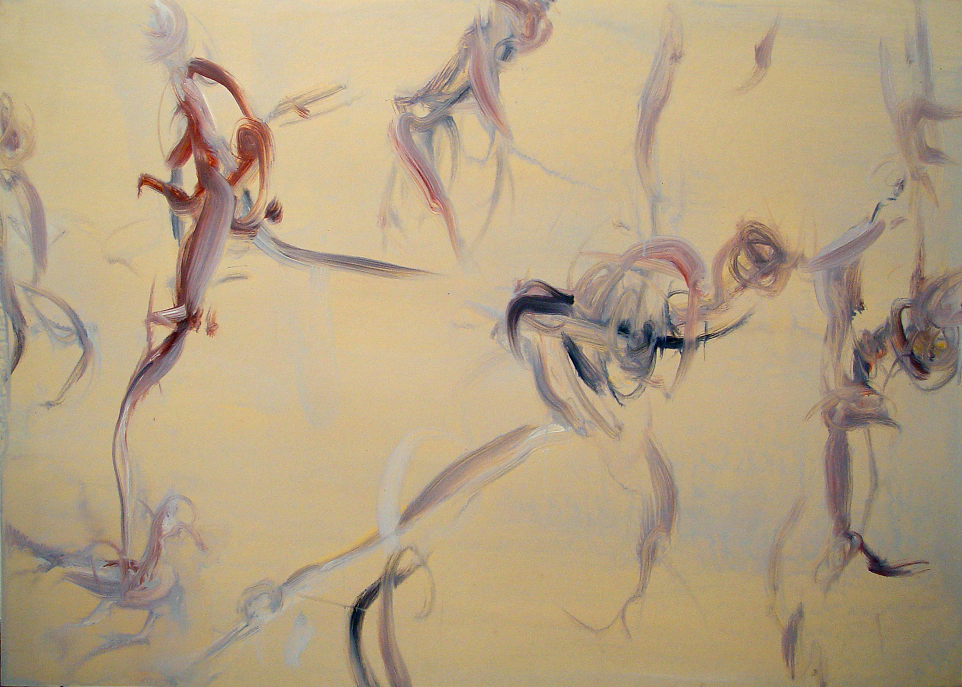 1988 - huile/carton 75x105cm/29,5'x41,3'