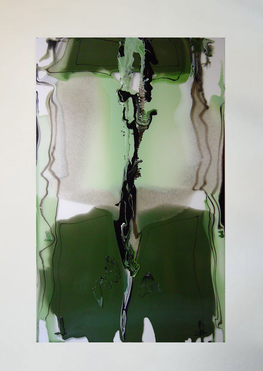 2006 - 205x125cm/80,7’x49,2' - Polymer on polycarbonate