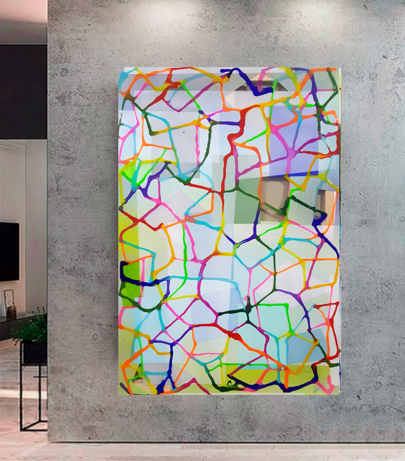 P220505 - 146x97cm - Technique mixte