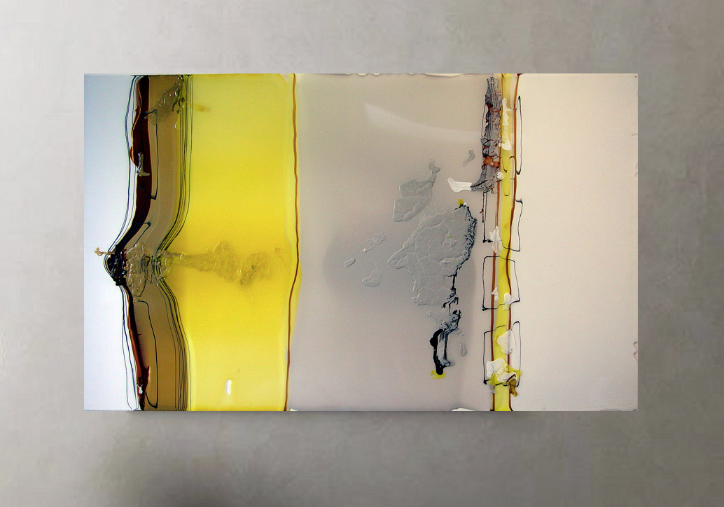 2004 - 125x205cm/49,2’x80,7’ - Polymer on polycarbonate