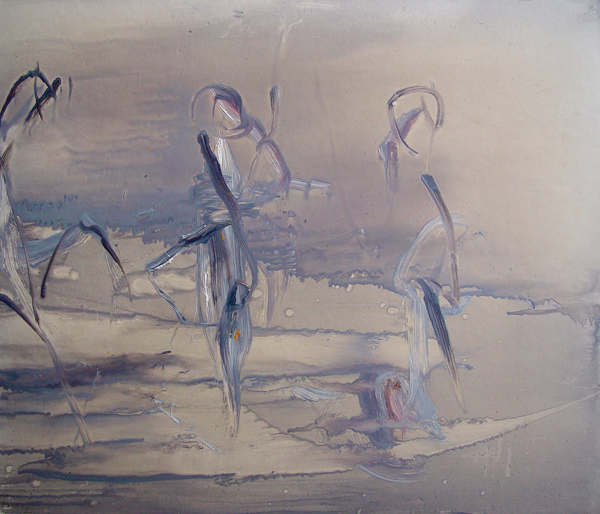 1988 - huile/carton 50x60cm/19,6’x23,6’