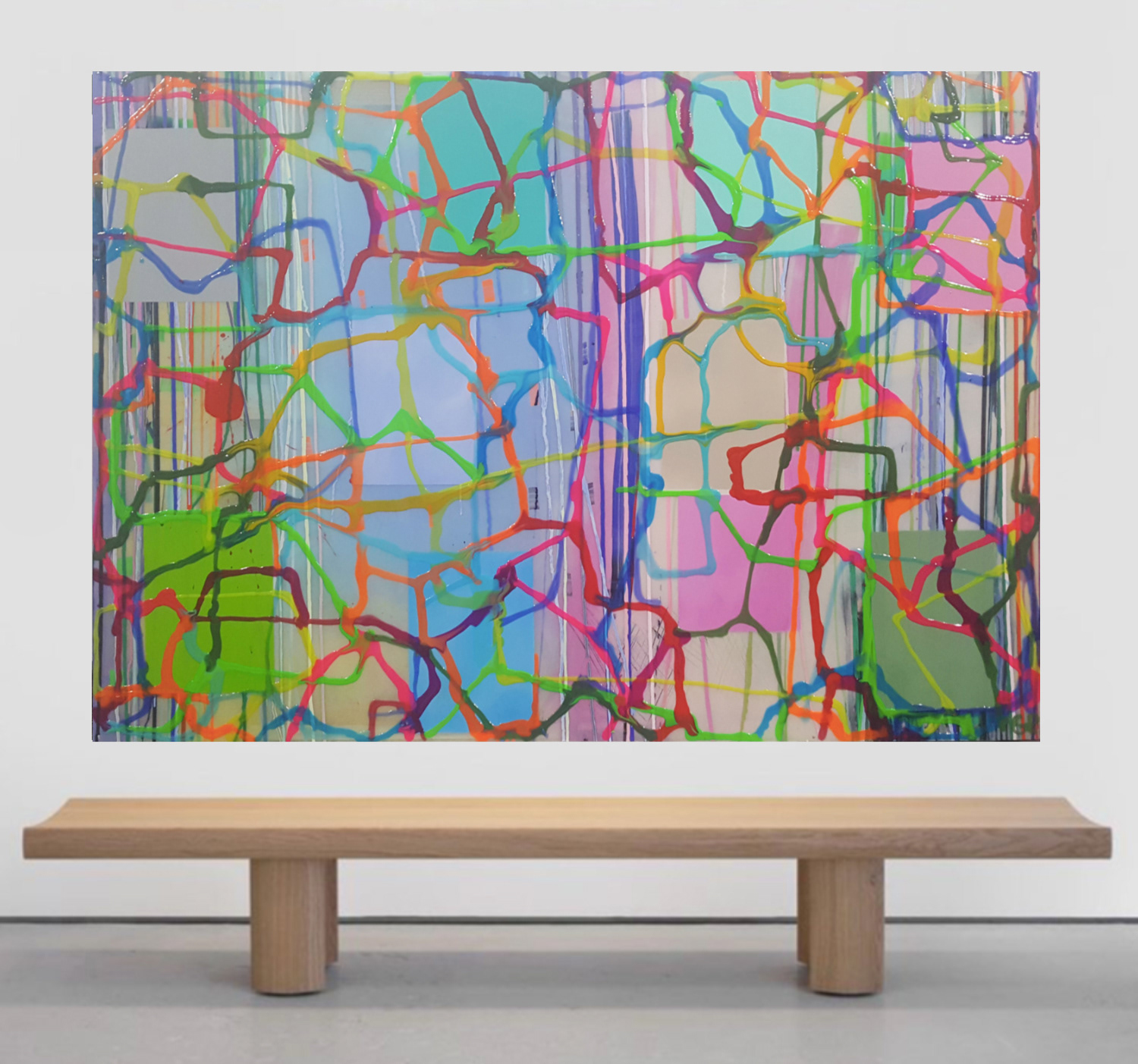 P 220517 - 114x162cm/44,8’x63,7’ - Technique mixte