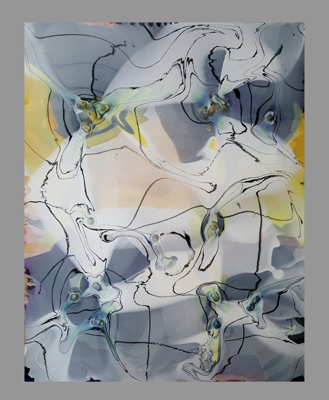 P240617 - 146x114cm Polymer on polycarbonate