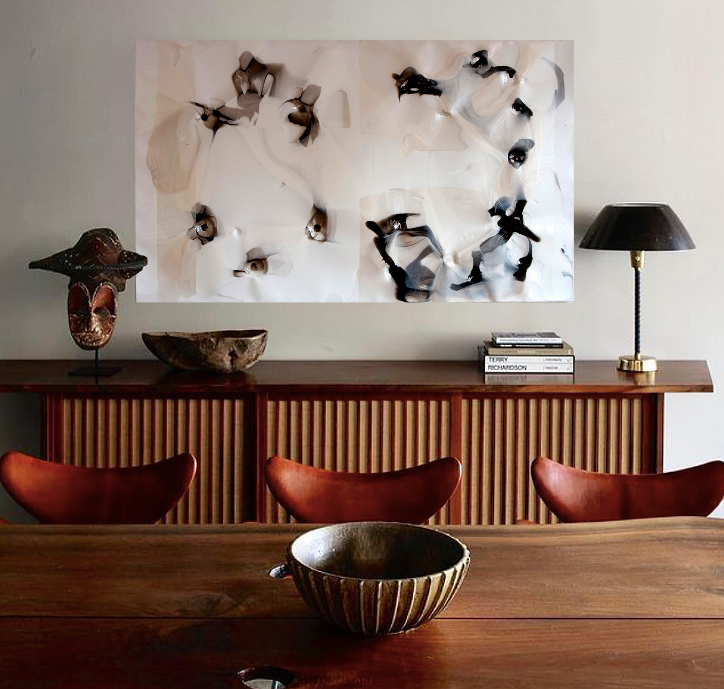 1998 - 100x200cm/39,3'x78,7' - Polymer on polycarbonate on canvas