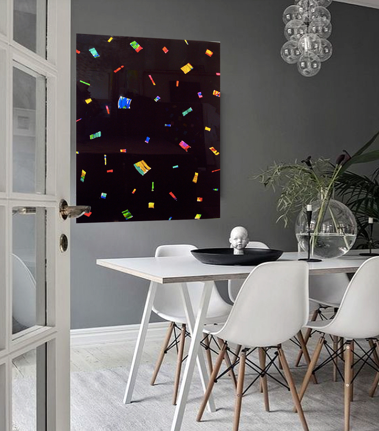 2018 -- 130x97cm/51,1’x38,1’ - Polymer on polycarbonate on canvas