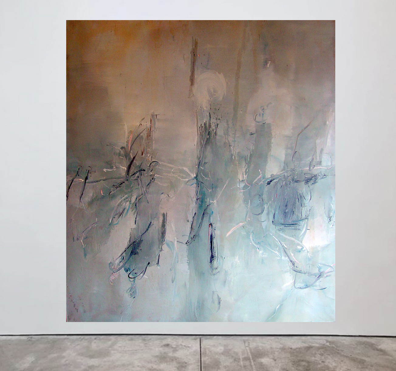 1989 - huile/toile - 220 x 200cm/86,6’x78,7’