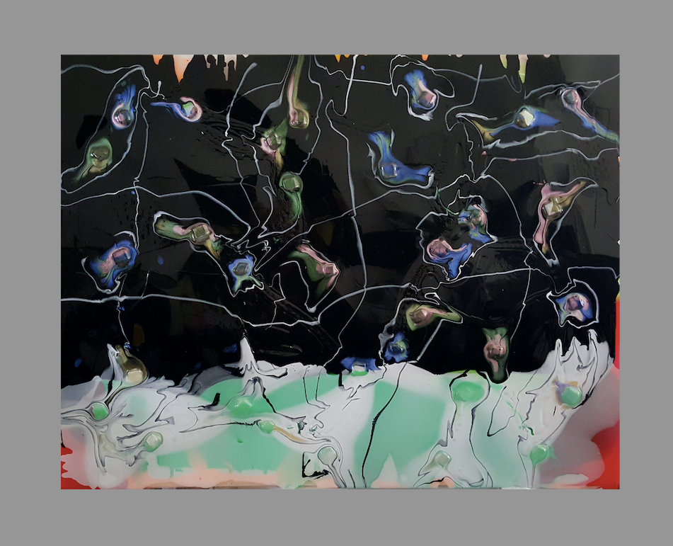 P231017 - 114x146cm Polymer on polycarbonate thermoformé