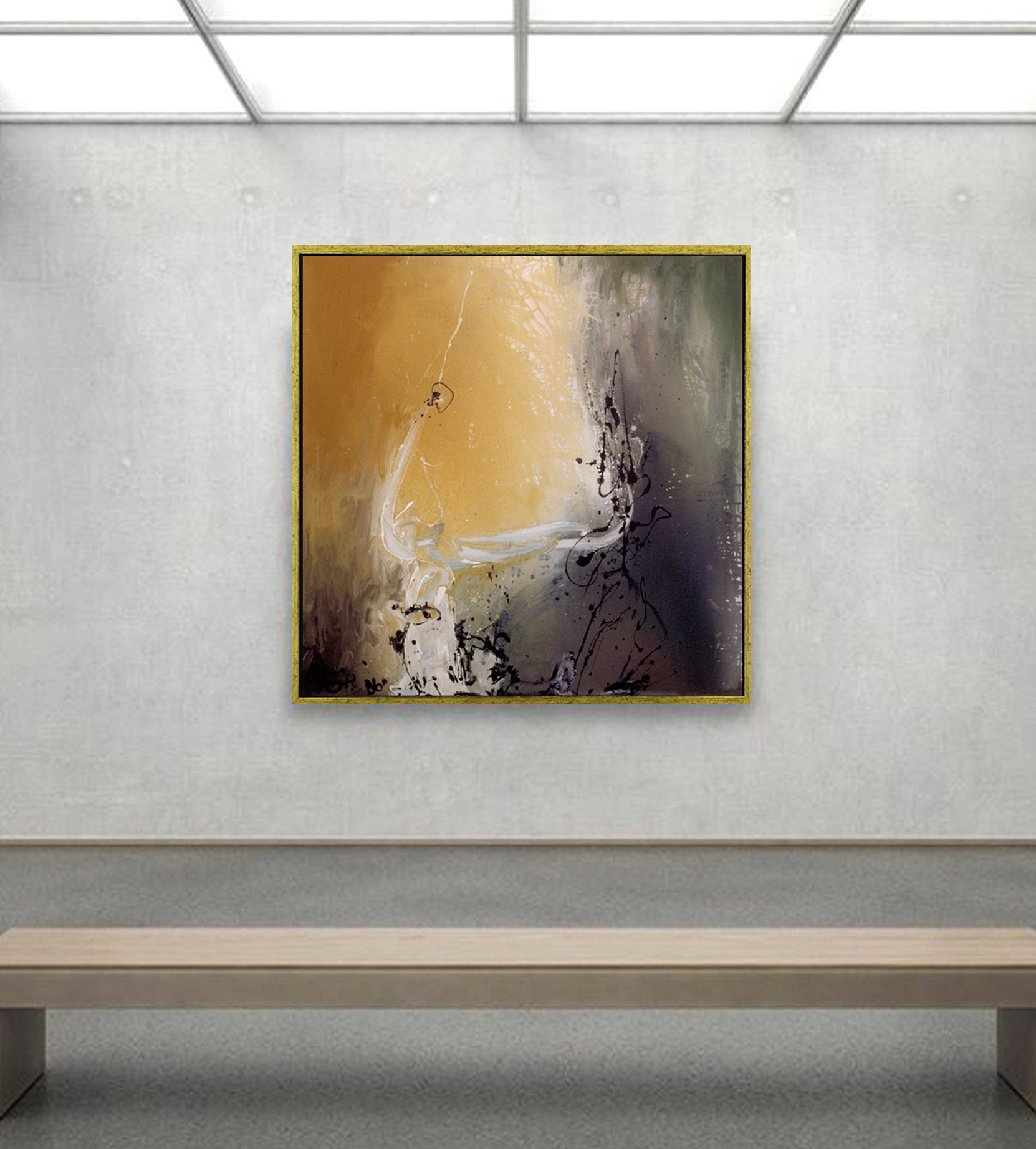 1986 - Acrylique/toile 130x130cm/51,1'’x51,1’