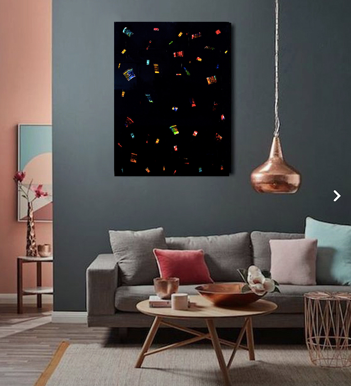 2018 - 130x97cm / 51,1"x38,1" - Polymer on polycarbonate on canvas