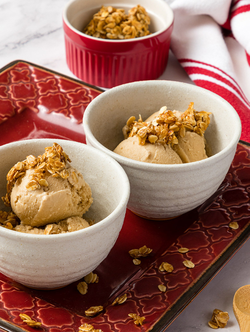 Food photography featuring ice cream, the image is an introductory link to a gallery of  sweets and desserts photographed by Food Photographer Philippines: Louie Aguinaldo.