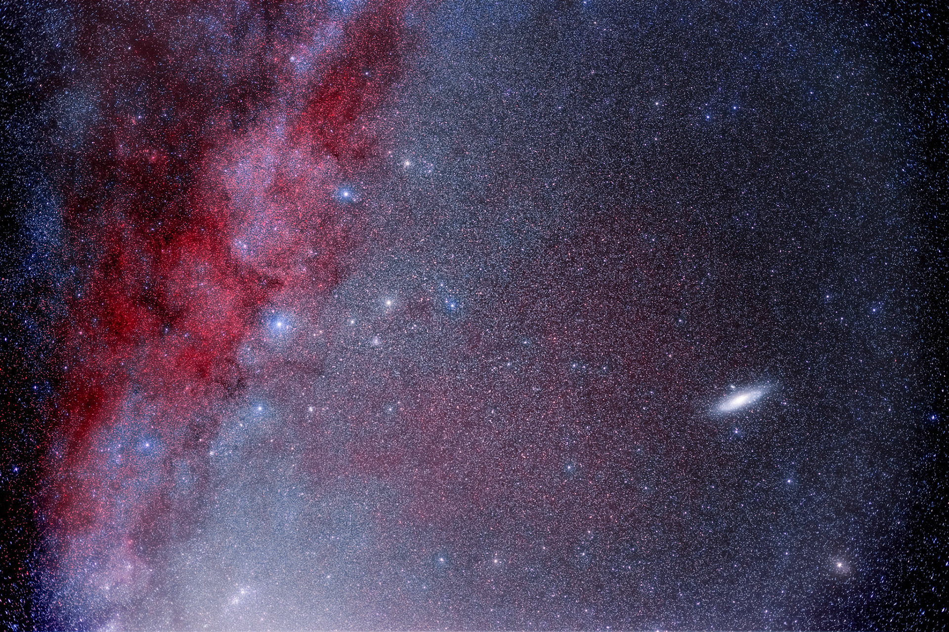 Andromeda a Kasiopea