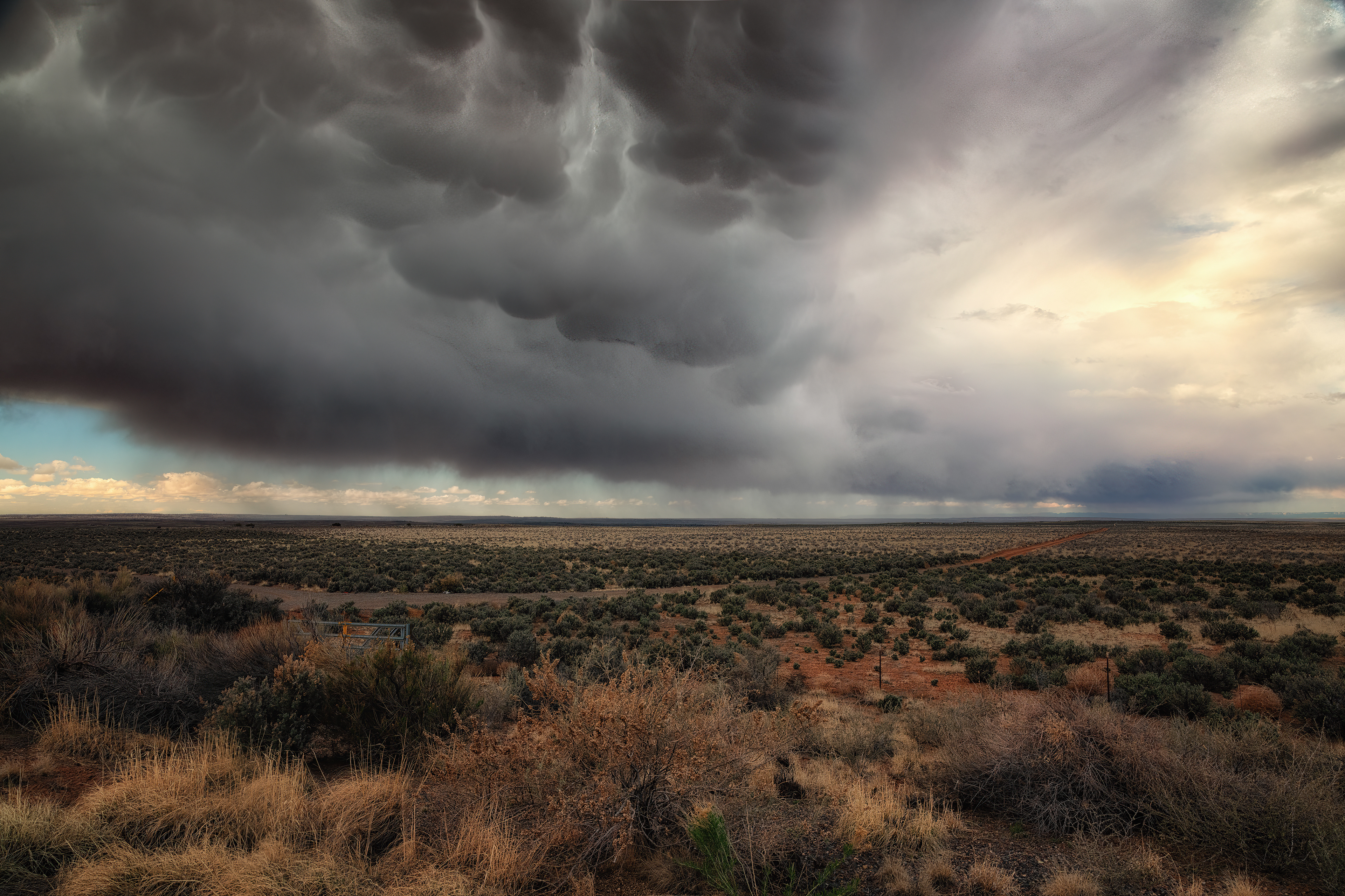 Storm over the Desert