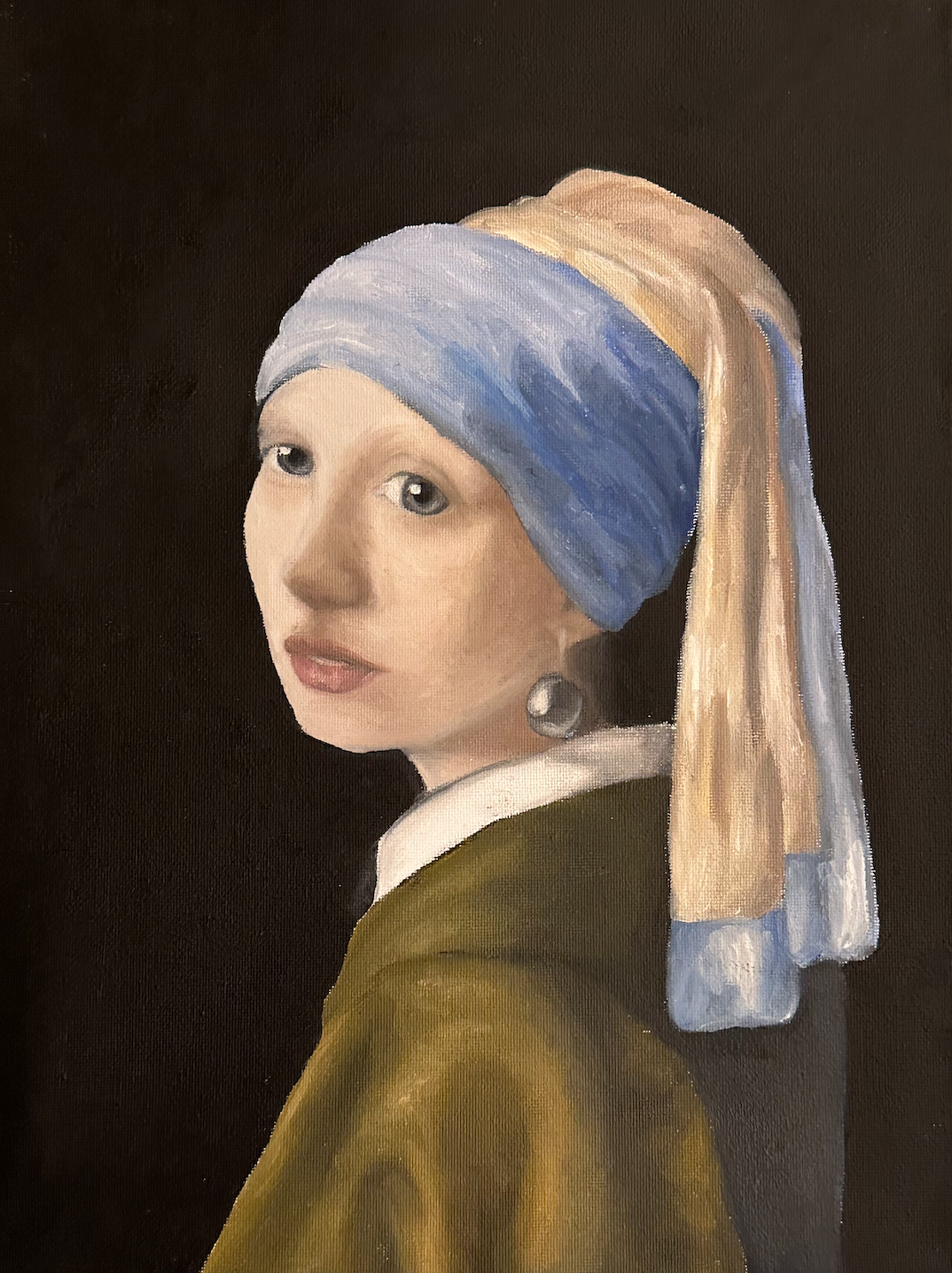 Interpretation of Vermeer's, "Girl with a Pearl Earring."