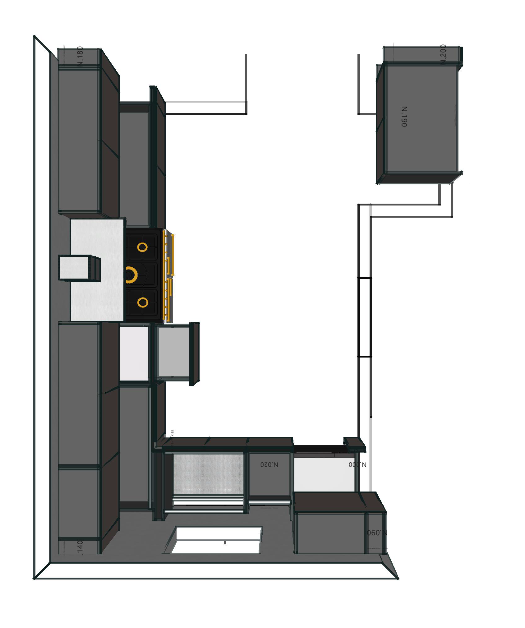 Michigan Client - Secondary Kitchen