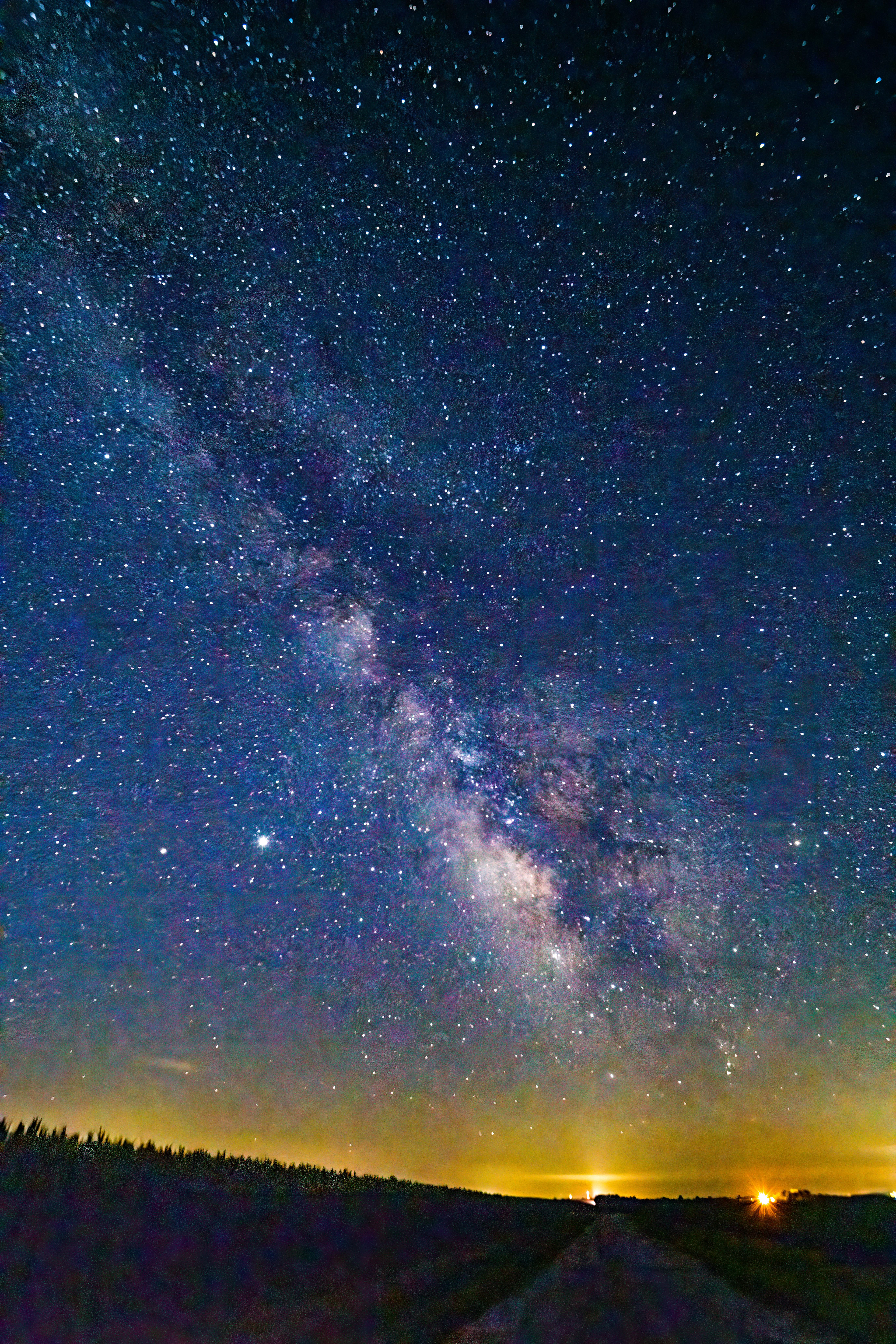 Milky Way over central Illinois