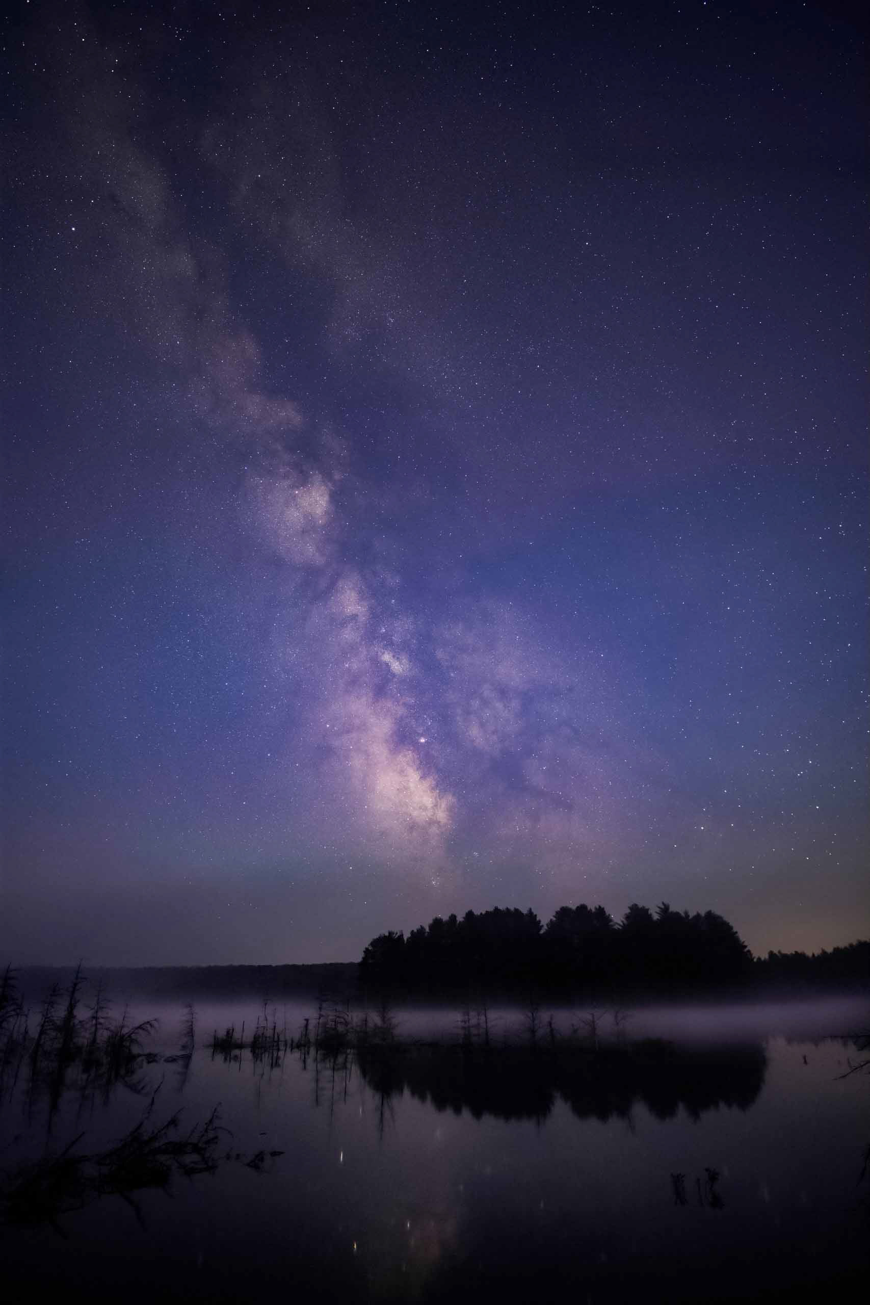 Kingston Lake and the Milkyway