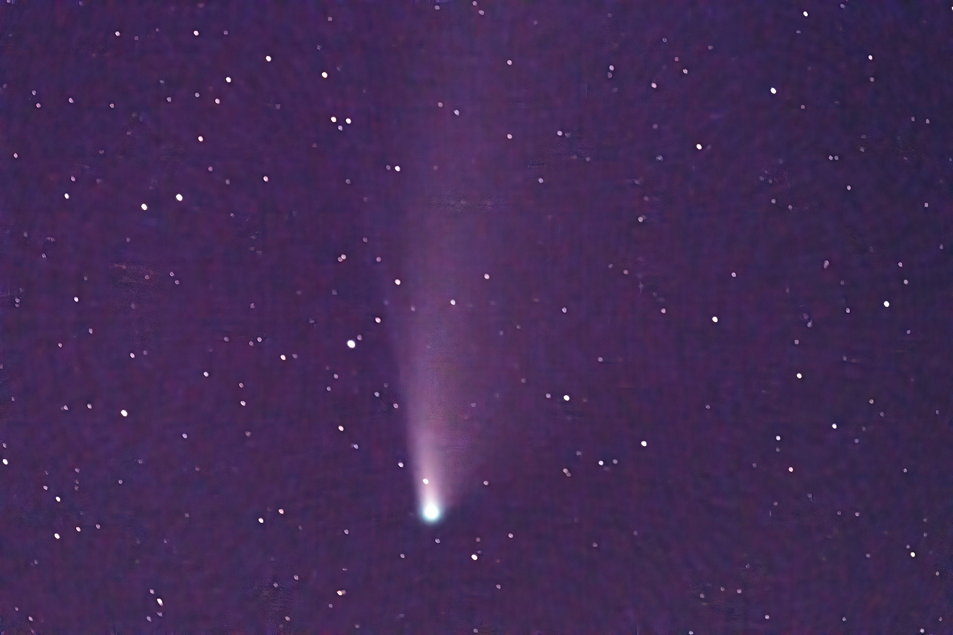 Neowise little closer view