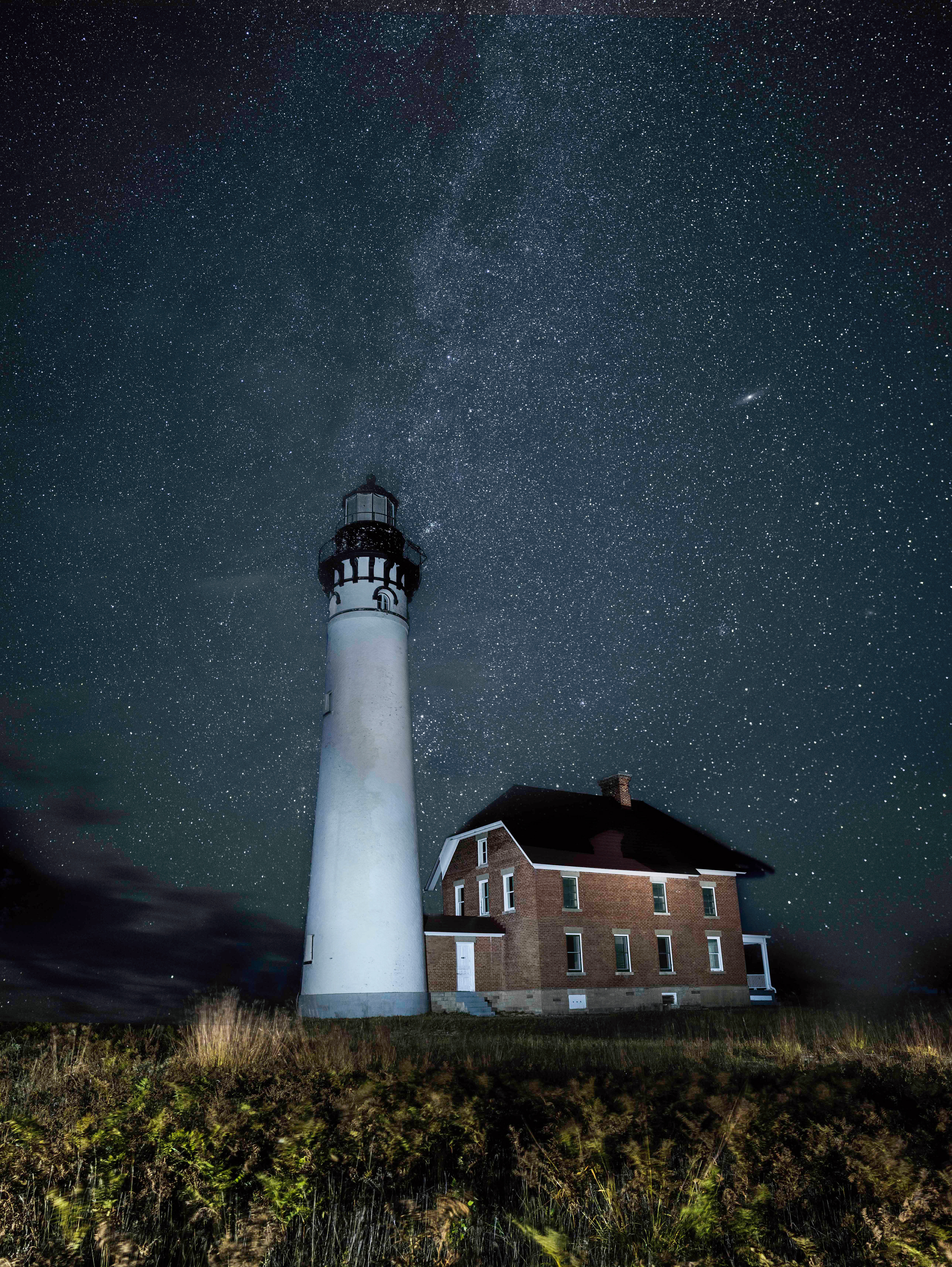 Lighthouse at Night